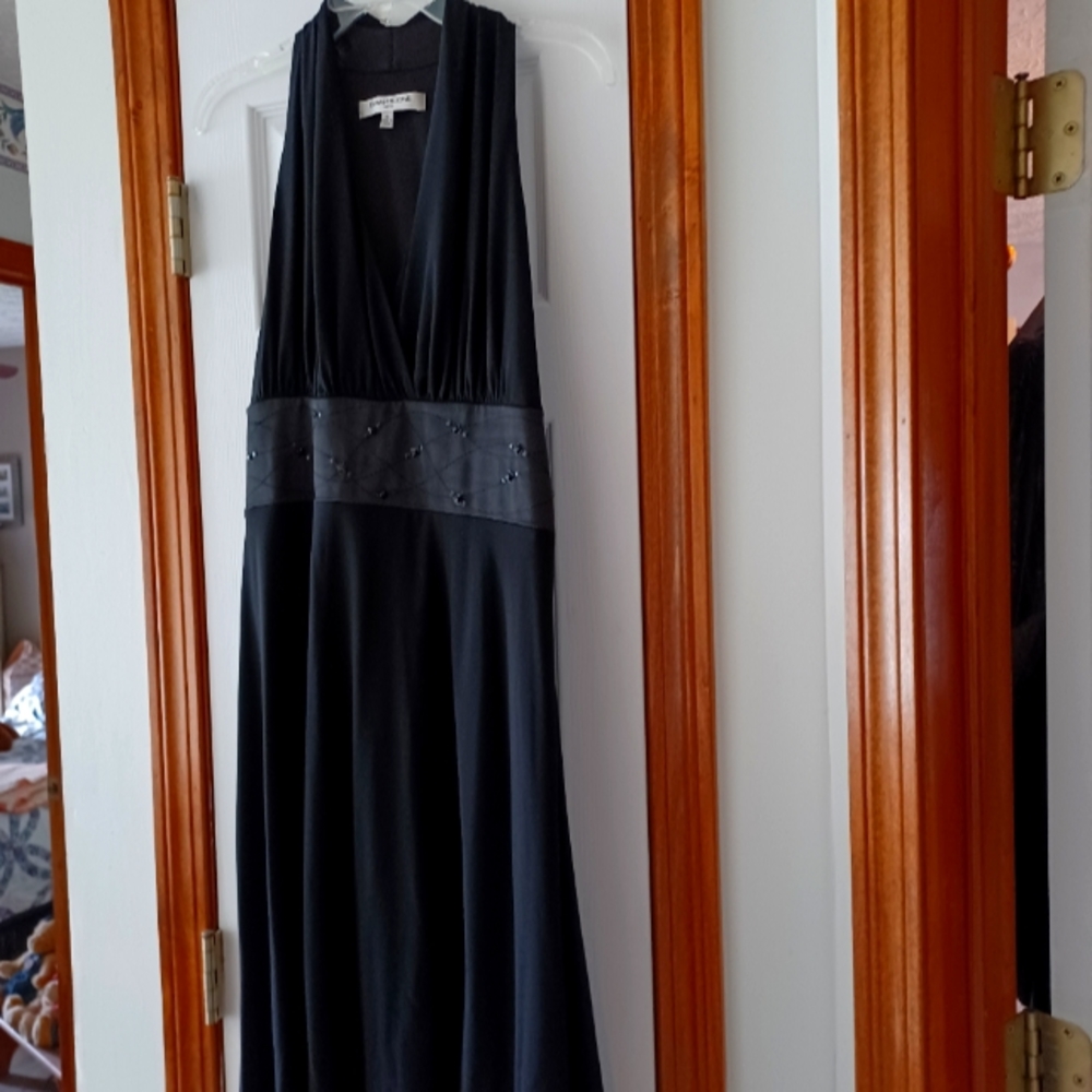 Evan Picone fancy black dress